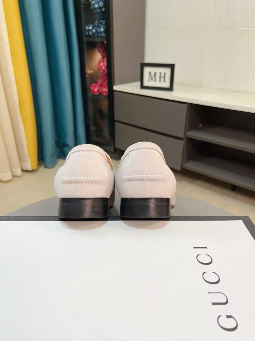 Men's shoes 💰500🌹🌹【GUCCI】The most popular classic Gucci leather shoes. Synchronized with the official website, the upper is made of Italian first-layer cowhide ➕cowhide lining, with unique brand and unique craftsmanship. Highlighting the hot style of the new year. Stop hesitating, stop wandering, get it now. Number: 38--44